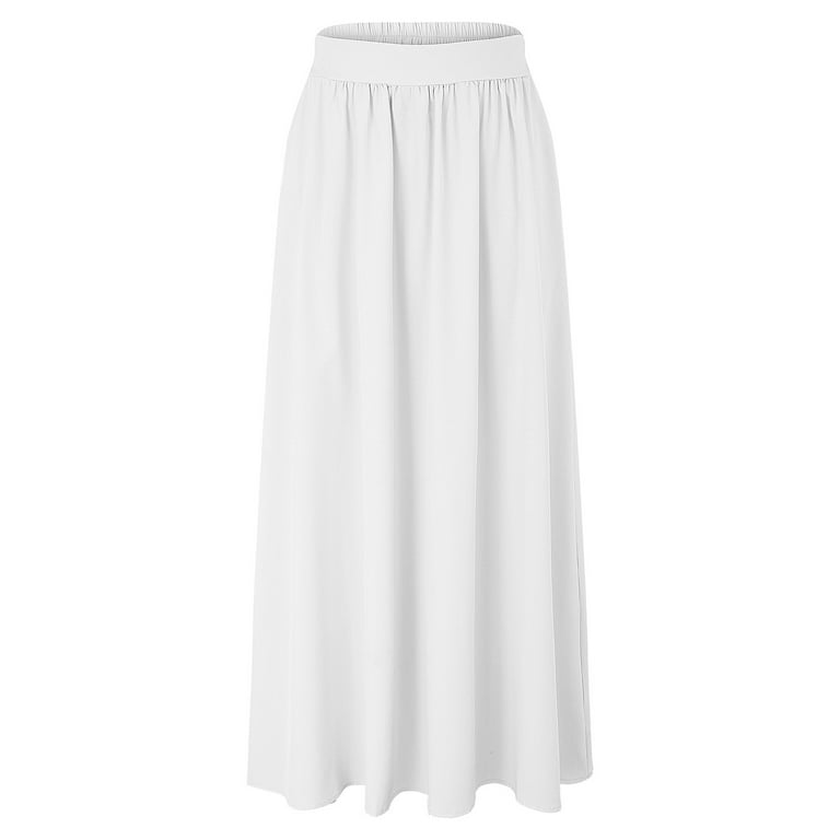GZWYHT Maxi Skirt Fall Skirts Maxi Skirts for Women Reg