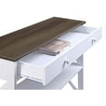 thumbnail image 4 of Convenience Concepts Oxford 1 Drawer Console Table, Driftwood / White, 4 of 4