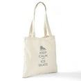 thumbnail image 6 of CafePress - Keep Calm And Ice Skate Tote Bag - Unisex Canvas Tote Bag, Beige, 1-Piece, 6 of 6
