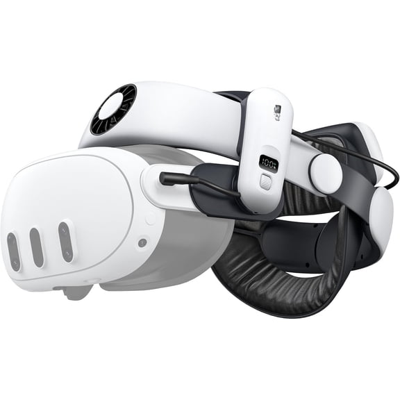 S3 Strap Accessories, Air Cooling System and Hot-swappable ,Compatible with Meta Quest 3/Quest 3S