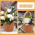 thumbnail image 4 of unbranded 6Ud Miniature Basket Rattan Para Almacenaje Y Adorno En Escritorio Y Eventos, 4 of 6