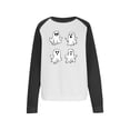 thumbnail image 7 of Tnhcen Women's Halloween Oversized Crewneck Sweatshirt - Plus Size Long Sleeve Spooky Print Fall Essentials Casual Home/Outdoor S-3XL, 7 of 7