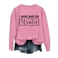 thumbnail image 3 of Women's Winter Fashion Sweatshirt Festive Christmas Print Round Neck Top Hooded Sweatshirt Women Zippe Warm Pants Women Petite Hoodie Jacket Lace up Long Sleeve Sweatshirt Junior Sweatshirts Plain Hot, 3 of 3