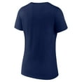 thumbnail image 3 of Women's Fanatics  Navy Milwaukee Brewers 2023 Postseason Locker Room Plus Size V-Neck T-Shirt, 3 of 3