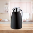thumbnail image 3 of Glass Lined Coffee Carafe - 50 oz, Gray Satin - Insulated Pitcher for Hot & Cold Drinks - Thermal Carafe with Glass Liner - Coffee Dispenser, 3 of 5