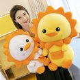 thumbnail image 1 of Jouet en Peluche Accrocheur Résistant à l'Usure en Coton PP Dessin Animé Duck Poupée Oreiller de Sommeil pour la Maison, 1 of 8