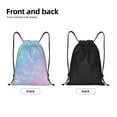 thumbnail image 2 of Yiaed Fantasy Gradient Print Drawstring Bags Drawstring Backpack Bulk String Back Pack Gym Sport Bag-Small, 2 of 5