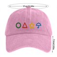 thumbnail image 3 of LILELIS Squid Game Daily Seasons Versatile Men And Women Can Be Trendy Fashion Baseball Cap, 3 of 4