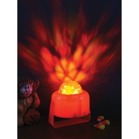 Flaming Pumpkin Lite Halloween Decoration