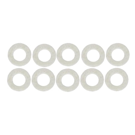Universal, Trumpet Tromb Cornet (& Others), Stem Felt Washer, Set of White