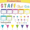 thumbnail image 3 of Employee Recognition Bulletin Board Decor - 20 Paper Cutouts Expressing Appreciation and Acknowledgment, Perfect for School, Classroom, and Office Wall Decor, 3 of 6