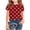 Orange, variant on AHTJRT Short Sleeve Tshirt for Girls Fashion Polka Dots Printed Crewneck Tee Shirt Casual Y2k Summer Spring Basic Tee Tops Purple#01 9-10 Years