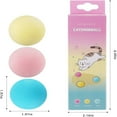 thumbnail image 4 of Cat Balls Toy  3PCS Cartoon Fuzzy Balls with Lifelike Animal Chirping Sound  Soft & Lightweight for Indoor Cats & Kitten Cat, 4 of 8