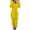 Yellow#6, variant on Augper Women Costume Long Sleeve Onesie Fuzzy Pajama Plush Hooded Jumpsuit Pajamas Casual Winter Warm Rompe Sleepwear