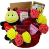 Bee Mine Chocolate and Cookie Valentines Day Gift Basket
