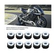 thumbnail image 3 of 80Pcs Motorcycle Rubber Grommets Kits Motorcycle Windshield Bolts for Fairings Rubber, 3 of 7