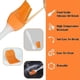 thumbnail image 3 of Pastry Brushes, 5 Pcs Silicone Basting Brush, Egg Wash Brush, Multifunction Cooking Oil Brush for Kitchen Barbecue Baking Grill Cake, 3 of 5