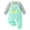 Green, variant on Enyan Baby Boy Clothes Fall Winter Outfits Infant Boys Long Sleeve Stripe Romper Dinosaur Clothing Set(Green,1-3 Months)