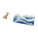 thumbnail image 5 of Figura de escritorio,Estatua de gato en estante,escritorio,oficina,decoración del hogar,Alfombra de área,Alfombra de área para sala de estar o dormitorio con diseño de ondas, 5 of 8