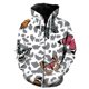 thumbnail image 1 of Sudadera con capucha con estampado 3D de mariposas de dibujos animados para hombre y mujer, estilo Harajuku, con cremallera, 1 of 6