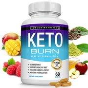 Toplux Keto Pills 1200mg Keto Supplement - Natural Keto Pills - 60 Capsules