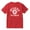 Red, variant on Tucker Wetmore Waves Cotton T-shirt Unisex Short Sleeve Crewneck Casual Streetwear Tee