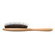 thumbnail image 5 of Cepillo de cerdas de jabalí con mango de madera Peine antiestático Masaje del cuero cabelludo yeacher  cepillo de pelo, 5 of 7