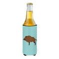 thumbnail image 2 of Carolines Treasures BB8110MUK Wild Boar Pig Blue Check Michelob Ultra Hugger for Slim Cans, 2 of 2