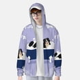 thumbnail image 2 of Fotbe Bernese Mountain Dog Sitting Bath Tub Chaqueta con Protección Solar UPF 50+ para Hombre y Mujer, Camisa con Capucha y Bolsillos-Large, 2 of 7