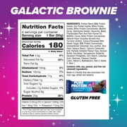 Pure Protein Bars, Galactic Brownie, Gluten Free, 20g Protein, 1.76 oz, 4 Count