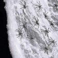 thumbnail image 5 of Telaraña Artificial de 20/40/60/100/120/200/300g que brilla en la oscuridad, telaraña luminosa Horrible con arañas para Halloween, 5 of 5