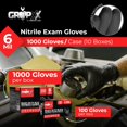 thumbnail image 2 of Guantes desechables de nitrilo London Labs Heavy Duty, 6 mil x 200, 2 of 6
