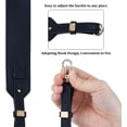 thumbnail image 3 of Leather Handbag Shoulder Strap Replacement Adjustable Short Purse Straps with Alloy Clasps for DIY Clutch Bag diy, 3 of 9
