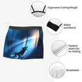 thumbnail image 3 of Xecao A Wolf Barks Out A Window Print Men's Underwear Boxer Briefs,Breathable Choice for Men's Underwear-XX-Large, 3 of 5