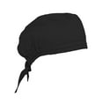 thumbnail image 1 of Bonnet de Sarrau avec Bande Anti-Transpiration, Dos Ajustable à Nouer, Tuque de Sarrau, 1 of 2