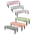 thumbnail image 2 of MJL Furniture Designs Kaya Noah Button Tufted Upholstered Long Bench, 2 of 5