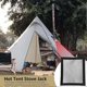 thumbnail image 3 of Tent Wood Stove Chimney Stove Pipe Anti-scald Ring Protective Sleeve, 3 of 4