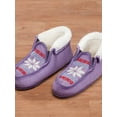 thumbnail image 4 of Norwegian Slippers, Small, Purple, 4 of 6