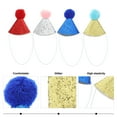 thumbnail image 2 of Shisuyan Cat Dog Happy Birthday Supply High-Grade Cloth Material 4Pcs 3.14X3.14X4.72In, 2 of 8