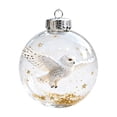 thumbnail image 2 of Christmas Ball Ornaments, 3D Bird Spherical Hanging Decor, Christmas Tree Decoration for Home Party, 2 of 7