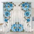thumbnail image 4 of 2 cortinas opacas modernas para ventana, con aislamiento térmico para dormitorio Magnolia, 4 of 7