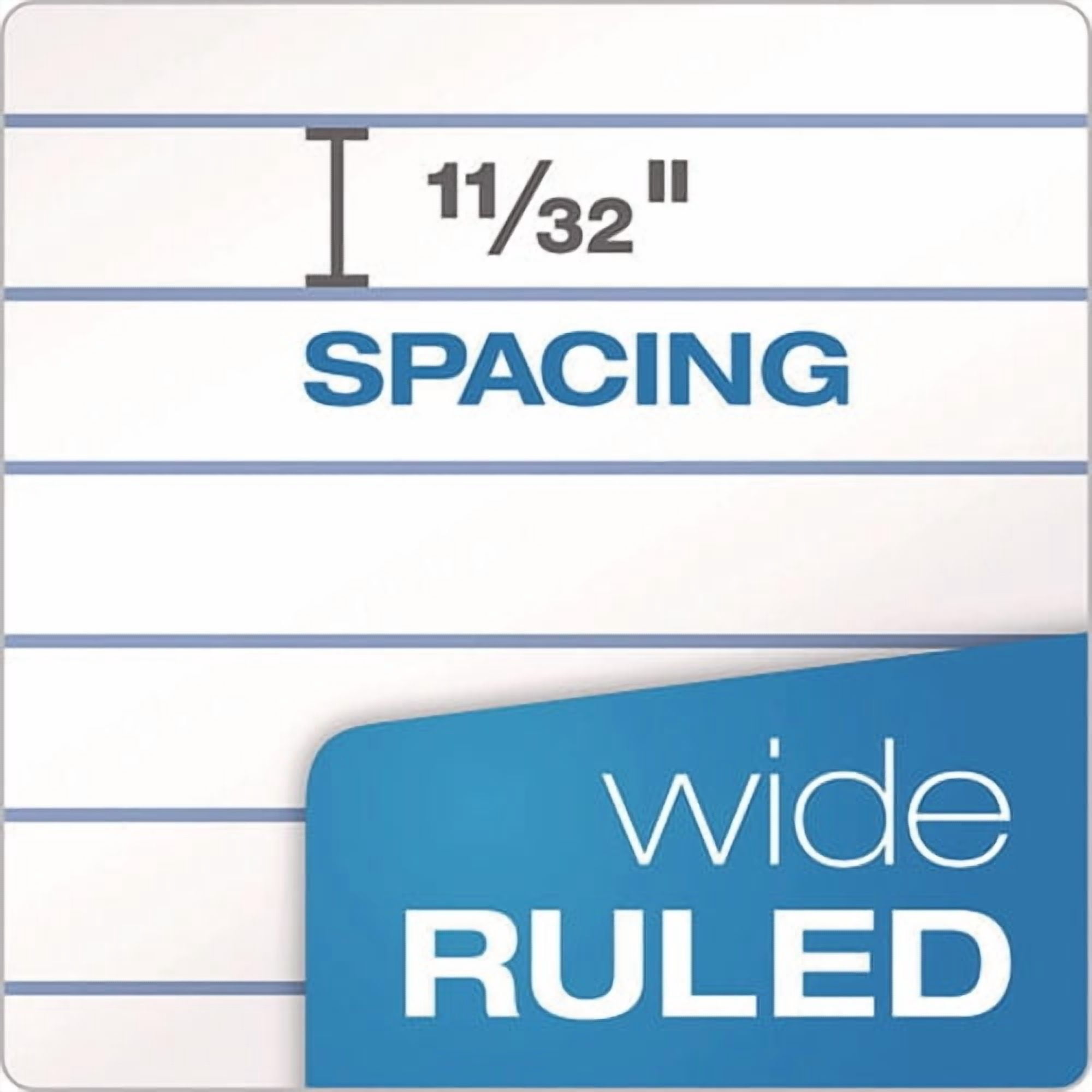 Coil-Lock Wirebound Notebook, 3-Hole Punched, Wide/Legal Rule, Randomly Assorted Cover Color, (70) 1 | Bundle of 10