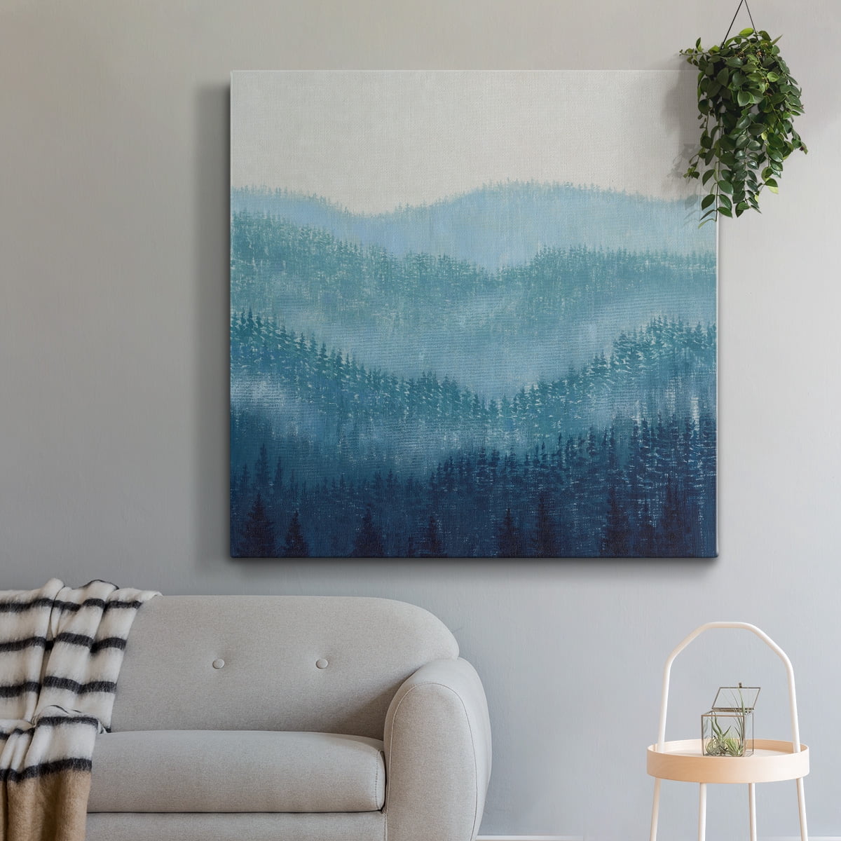 Wexford Home Smoky Ridge II-Premium Gallery Wrapped Canvas, 32" x 32" - Ready to Hang