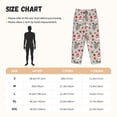 thumbnail image 3 of Easygdp Quirky Santa Reindeer Retro Wave Women's Drawstring Pajama Pants | Lounge Joggers Sweatpants | Comfy Sleepwear | Yoga Pants-XX-Large, 3 of 6