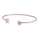 thumbnail image 2 of Pulsera Mujer Inicial Letra LuckyLy, Acero Inoxidable y Zirconia Cúbica, Modelo Sonia rosa UNITALLA, 2 of 8