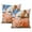 Novembre (14), variante sur Ensemble de 2 Taies d'Oreiller 16x16 Pouces Housses d'Oreiller Décoratives Contemporaines Brun Gris Beige Orange Peinture Abstraite Taies d'Oreiller Modernes pour Canapé Sofa Lit Chaise