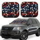 thumbnail image 1 of Fotbe Red Blue White Stars Juego de 2 Piezas de Parasoles para Parabrisas | Bloqueador Solar para Auto | Accesorios Plegables para Protección Solar Interior-Small, 1 of 6