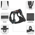 thumbnail image 6 of Haiem Underwater Lazy Turtle Pattern No-Pull Dog Harness Reflective Front Clip Vest with Handle,Step-in Air Dog Harness,Adjustable 2 Metal Rings 4 Buckles-Small, 6 of 6