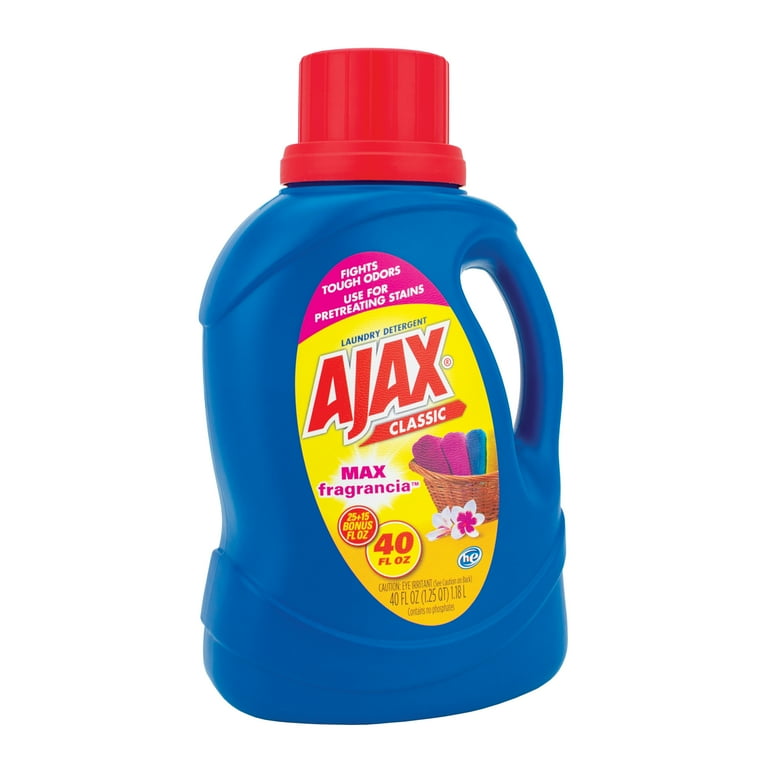 Ajax Classic Max Fragrance Laundry Detergent Original 40 oz 25 Loads