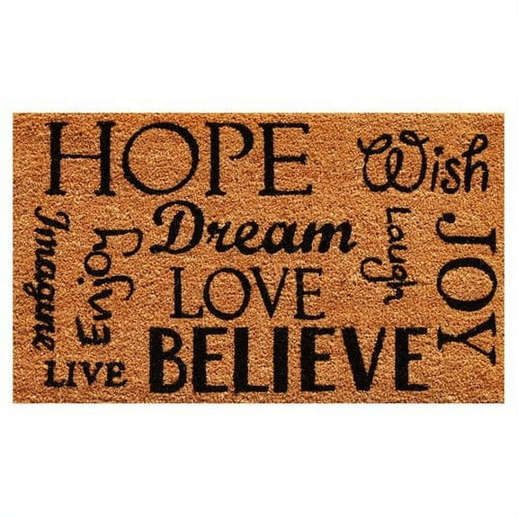Calloway Mills Hope Dream Believe Outdoor Doormat
